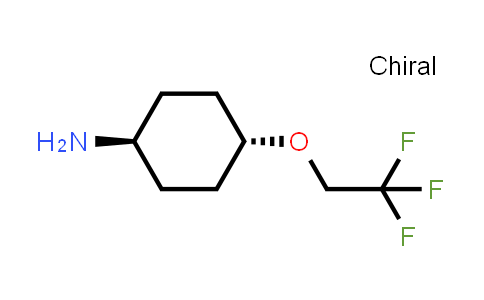 CAS No. 1367422-16-9, trans-4-(2,2,2-Trifluoroethoxy)cyclohexanamine
