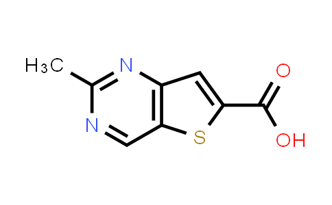 CAS No. 1367848-24-5, 2-Methylthieno[3,2-d]pyrimidine-6-carboxylic acid