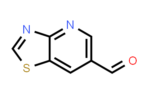 CAS No. 1367917-16-5, Thiazolo[4,5-b]pyridine-6-carbaldehyde