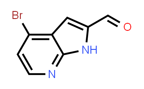 CAS No. 1367950-82-0, 4-Bromo-1H-pyrrolo[2,3-b]pyridine-2-carbaldehyde