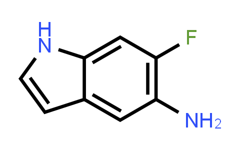 CAS No. 1367958-40-4, 6-Fluoro-1H-indol-5-amine