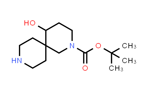 CAS No. 1368038-01-0, tert-Butyl 5-hydroxy-2,9-diazaspiro[5.5]undecane-2-carboxylate