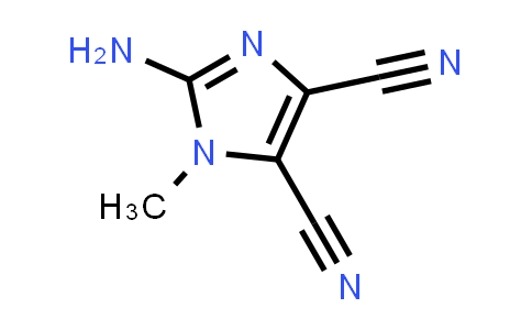 CAS No. 136805-41-9, 2-Amino-1-methyl-1H-imidazole-4,5-dicarbonitrile