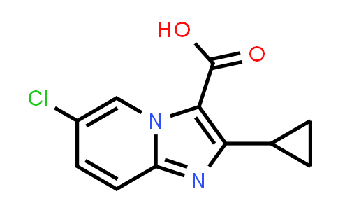 CAS No. 1368151-85-2, 6-Chloro-2-cyclopropylimidazo[1,2-a]pyridine-3-carboxylic acid