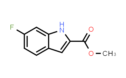 CAS No. 136818-43-4, 1H-Indole-2-carboxylic acid, 6-fluoro-, methyl ester