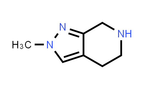 CAS No. 1368187-49-8, 2H-Pyrazolo[3,4-c]pyridine, 4,5,6,7-tetrahydro-2-methyl-