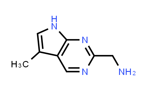 CAS No. 1368189-28-9, {5-Methyl-7H-pyrrolo[2,3-d]pyrimidin-2-yl}methanamine