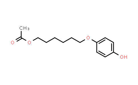 CAS No. 136833-92-6, 6-(4-Hydroxyphenoxy)hexyl acetate