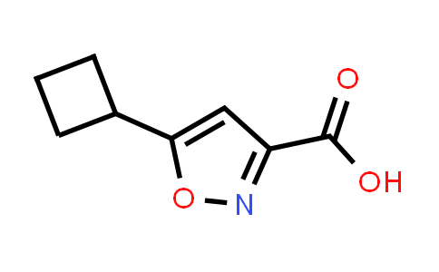 CAS No. 1368343-41-2, 5-Cyclobutylisoxazole-3-carboxylic acid