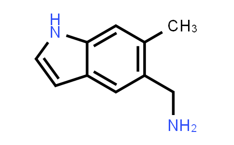 CAS No. 1368355-69-4, (6-Methyl-1H-indol-5-yl)methanamine