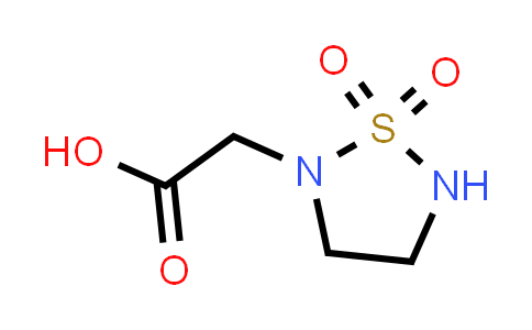 CAS No. 1368437-25-5, 2-(1,1-Dioxido-1,2,5-thiadiazolidin-2-yl)acetic acid