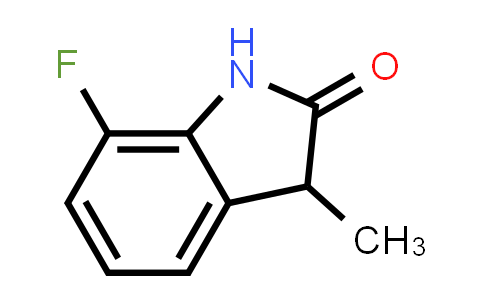 CAS No. 1368448-61-6, 7-Fluoro-3-methyl-2,3-dihydro-1H-indol-2-one