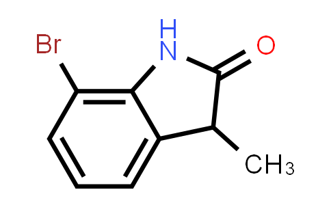 CAS No. 1368588-54-8, 7-Bromo-3-methyl-2,3-dihydro-1H-indol-2-one