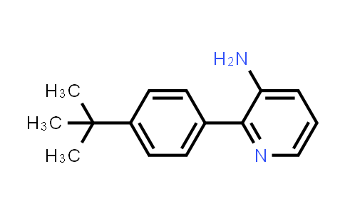 CAS No. 1368645-61-7, 2-(4-(tert-Butyl)phenyl)pyridin-3-amine