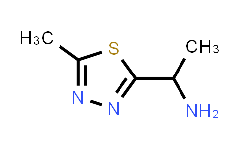 CAS No. 1368716-31-7, 1-(5-Methyl-1,3,4-thiadiazol-2-yl)ethan-1-amine