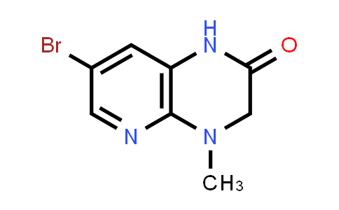 CAS No. 1368794-39-1, 7-Bromo-4-methyl-3,4-dihydropyrido[2,3-b]pyrazin-2(1H)-one