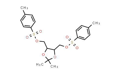 CAS No. 136881-55-5, (2,2-Dimethyl-1,3-dioxolane-4,5-diyl)bis(methylene) bis(4-methylbenzenesulfonate)