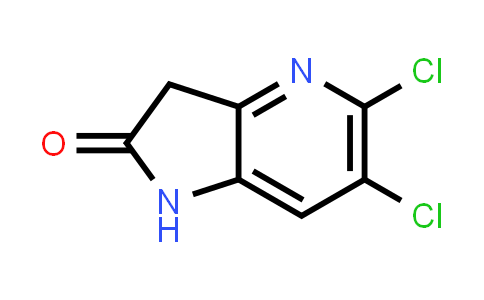 CAS No. 136888-26-1, 5,6-Dichloro-1H-pyrrolo[3,2-b]pyridin-2(3H)-one
