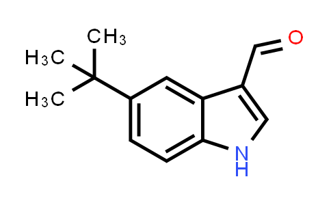 CAS No. 1369055-82-2, 5-(tert-Butyl)-1H-indole-3-carbaldehyde