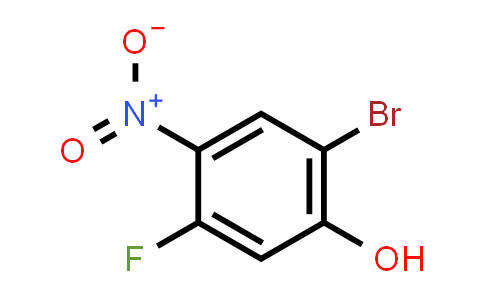 CAS No. 1369139-60-5, 2-Bromo-5-fluoro-4-nitrophenol
