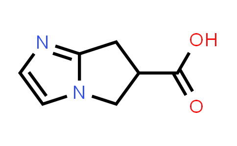 CAS No. 1369160-12-2, 6,7-Dihydro-5H-pyrrolo[1,2-a]imidazole-6-carboxylic acid