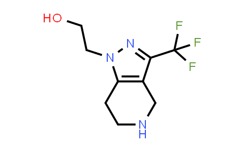 CAS No. 1369208-33-2, 1H-Pyrazolo[4,3-c]pyridine-1-ethanol, 4,5,6,7-tetrahydro-3-(trifluoromethyl)-