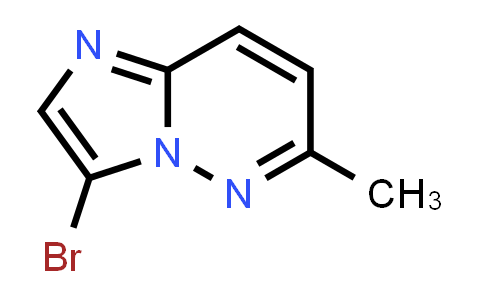 CAS No. 1369326-08-8, 3-Bromo-6-methylimidazo[1,2-b]pyridazine