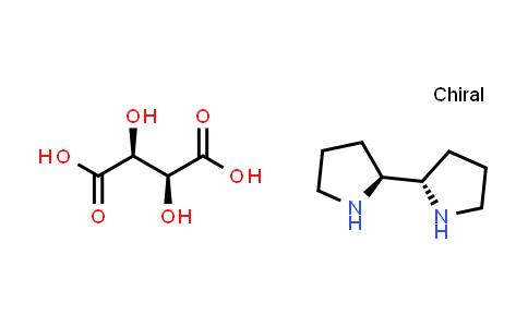 CAS No. 136937-03-6, (2S,2'S)-2,2'-Bipyrrolidine (2S,3S)-2,3-dihydroxysuccinate