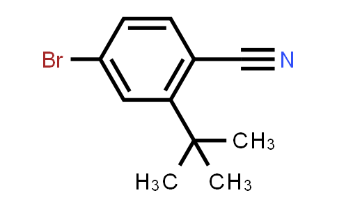 CAS No. 1369819-64-6, 4-Bromo-2-(tert-butyl)benzonitrile