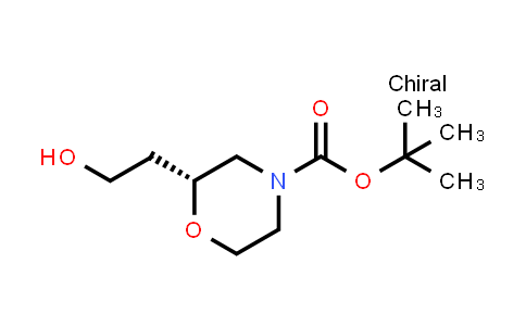 CAS No. 136992-21-7, (R)-tert-Butyl 2-(2-hydroxyethyl)morpholine-4-carboxylate