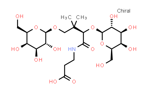 CAS No. 137-08-6, D-Pantothenic acid (hemicalcium salt)