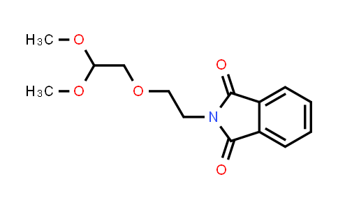 CAS No. 1370250-46-6, 2-(2-(2,2-Dimethoxyethoxy)ethyl)isoindoline-1,3-dione
