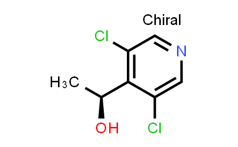 CAS No. 1370347-50-4, (S)-1-(3,5-dichloropyridin-4-yl)ethanol