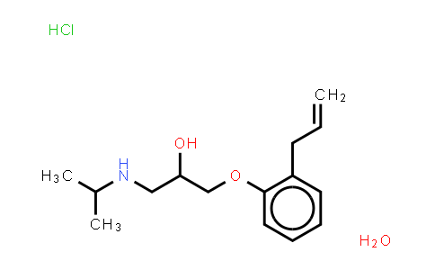 CAS No. 13707-88-5, Alprenolol (hydrochloride)