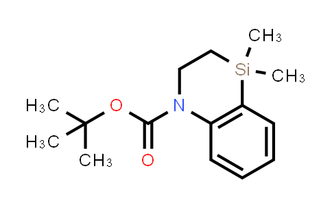 CAS No. 1370735-24-2, tert-Butyl 4,4-dimethyl-3,4-dihydrobenzo[b][1,4]azasiline-1(2H)-carboxylate