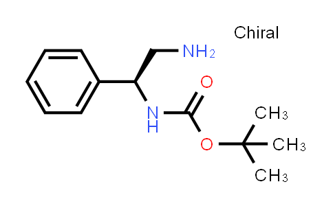 CAS No. 137102-30-8, (S)-tert-Butyl (2-amino-1-phenylethyl)carbamate