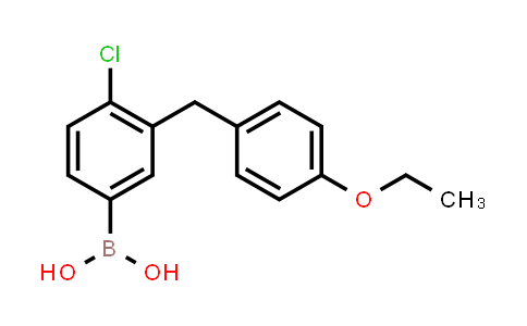 CAS No. 1371632-75-5, Boronic acid, B-[4-chloro-3-[(4-ethoxyphenyl)methyl]phenyl]-