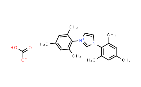 CAS No. 1372124-93-0, 1,3-Bis(2,4,6-trimethylphenyl)imidazolium bicarbonate
