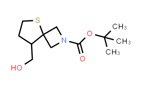 CAS No. 1373029-00-5, tert-Butyl 8-(hydroxymethyl)-5-thia-2-azaspiro[3.4]octane-2-carboxylate