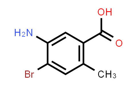 CAS No. 1373029-07-2, 5-Amino-4-bromo-2-methylbenzoic acid