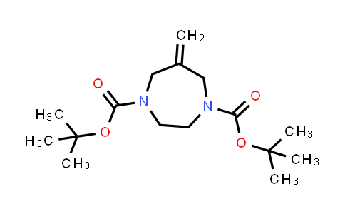 CAS No. 1373029-10-7, di-tert-Butyl 6-methylene-1,4-diazepane-1,4-dicarboxylate