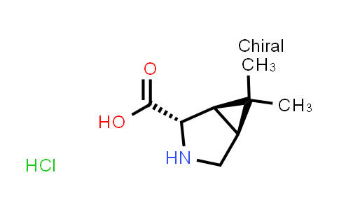 CAS No. 1373205-30-1, (1R,2S,5S)-6,6-Dimethyl-3-azabicyclo[3.1.0]hexane-2-carboxylic acid hydrochloride