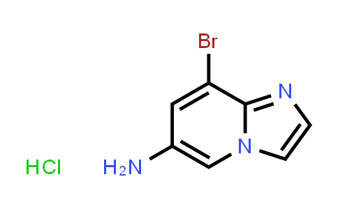 CAS No. 1373233-09-0, 8-Bromoimidazo[1,2-a]pyridin-6-amine hydrochloride