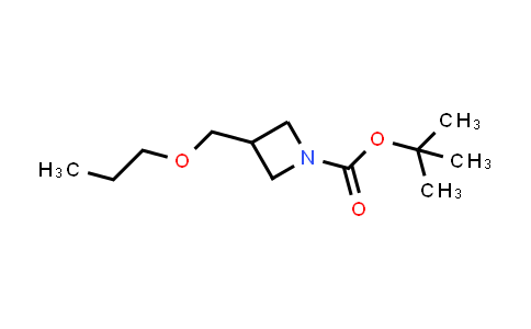 CAS No. 1373233-10-3, tert-Butyl 3-(propoxymethyl)azetidine-1-carboxylate