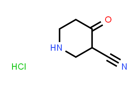 CAS No. 1373253-28-1, 4-Oxopiperidine-3-carbonitrile hydrochloride