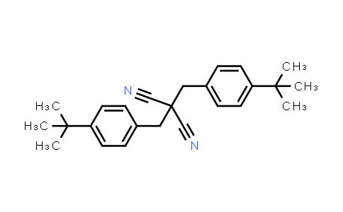 CAS No. 1373356-95-6, 2,2-Bis(4-(tert-butyl)benzyl)malononitrile