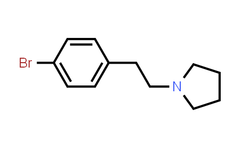 CAS No. 13734-70-8, 1-(4-Bromophenethyl)pyrrolidine
