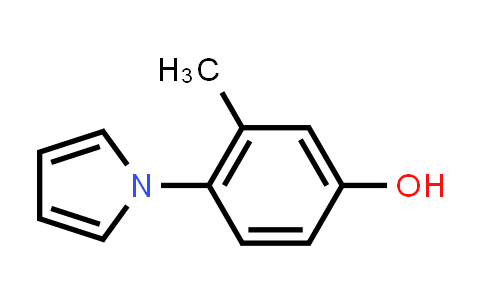 CAS No. 137352-74-0, 3-Methyl-4-(1h-pyrrol-1-yl)phenol