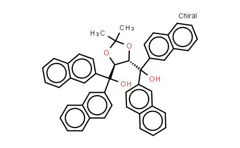 CAS No. 137365-16-3, (4S,5S)-2,2-Dimethyl-α4,α4,α5,α5-tetra-2-naphthalenyl-1,3-dioxolane-4,5-dimethanol