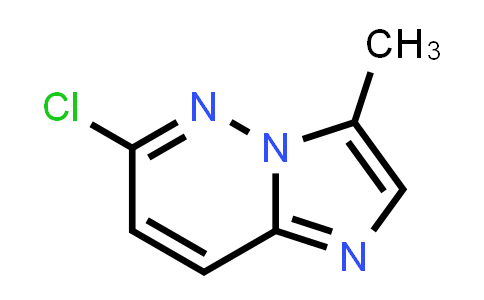 CAS No. 137384-48-6, 6-Chloro-3-methylimidazo[1,2-b]pyridazine